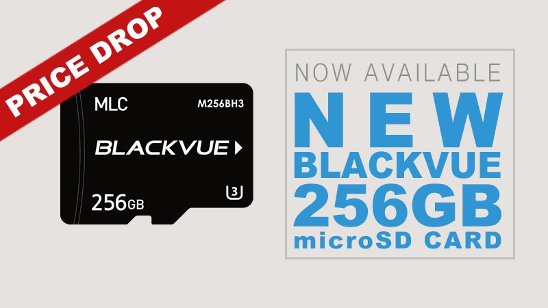 BlackVue new 256GB microSD card