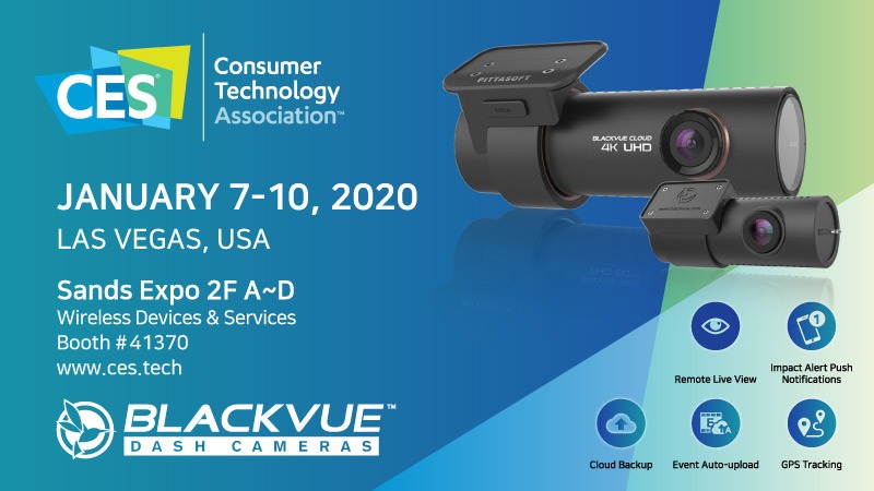 blackvue ces 2020 las vegas trade show invitation consumer electronics show